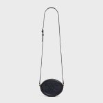 CROSSBODY OVAL PURSE CUIR TRIOMPHE IN SMOOTH CALFSKIN BLACK - Image 5